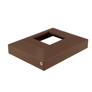 ALUMAWOOD Screening - 2 PART DOMICAL COVER - TR