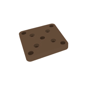 Alumawood - BASE PLATE SET - 50mm Posts - TR