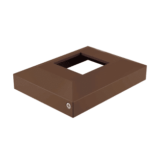 ALUMAWOOD Screening - 2 PART DOMICAL COVER - TR