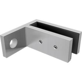 GLASS TO WALL OFFSET Clamp - SS316
