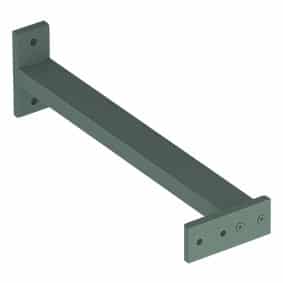 XPRESS Screening - Centre Support Rail MOUNTING ARM 40x20mm - G