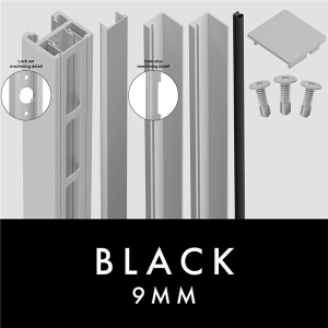 XPS - GATE KIT 9MM - For Lever/Knob - B