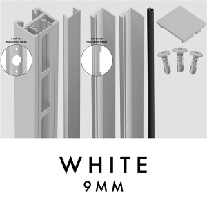 XPS - GATE KIT 9MM - For Lever/Knob - W