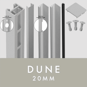 XPS - GATE KIT 20MM  - For Lever/Knob - D