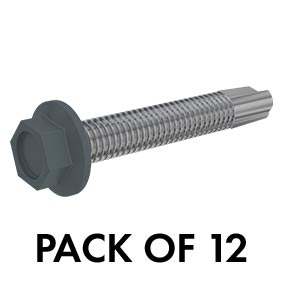 XPRESS PLUS Screening - 12G x 40mm Hex Flange Head - BS