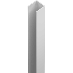 QS - Horizontal Rail for Vertical Slat Gates - 32 x 32mm - S