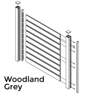 QUICKSCREEN - PEDESTRIAN GATE KIT- G