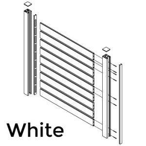 QUICKSCREEN - PEDESTRIAN GATE KIT- W