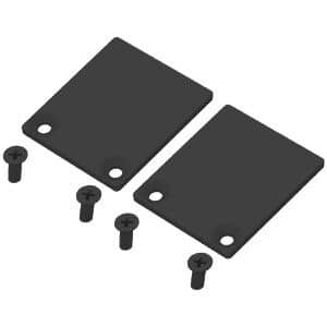 QUICKSCREEN PLUS Timber Frame - Aluminium END PLATE - MN