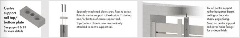BASE/TOP PLATE - Centre Support Rail - BS - Image 2