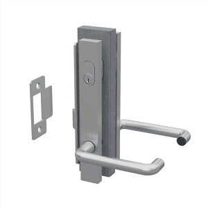 MORTICE LOCK 23mm backset with 2 x lever handlesLock/Unlock & keyed both sides - keyed differently (suits 40mm up to 50mm deep gate stiles)