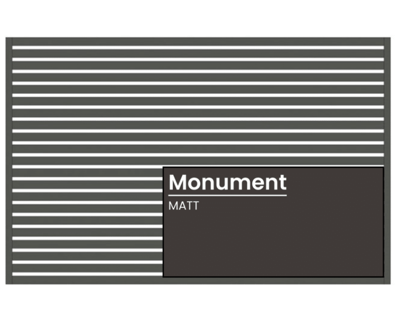 Slat Fence Kit - DIY PRO - 1.2m x 1.8m - MN