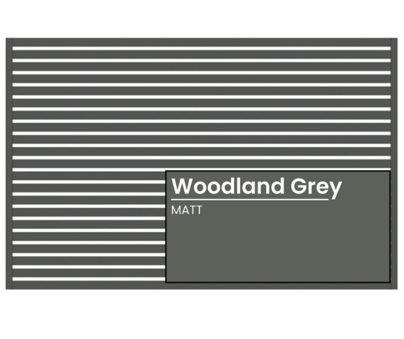 Slat Fence Kit - DIY PRO - 1.8m x 2.4m - G