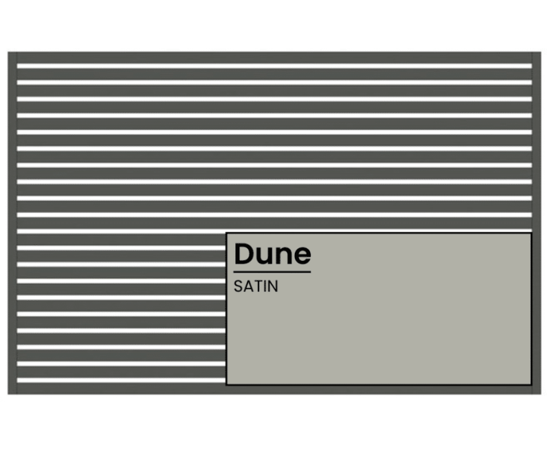 Slat Fence Kit - DIY PRO - 1.2m x 2.4m - D