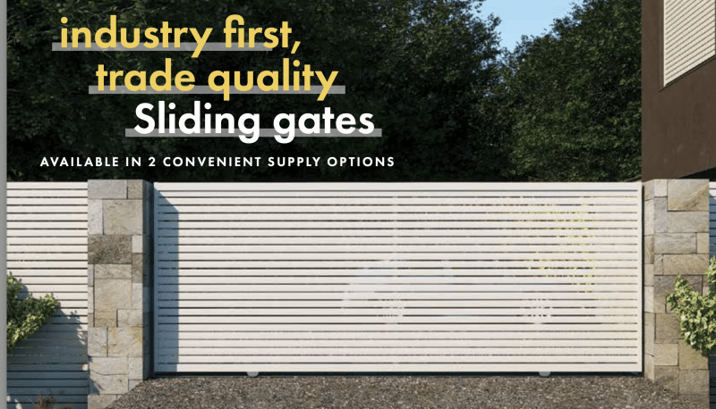 Sliding Gate - 1200H x 2800W - Cangol