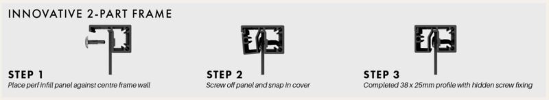 Premium Perforated Balustrade Infill Panel – B - Image 3