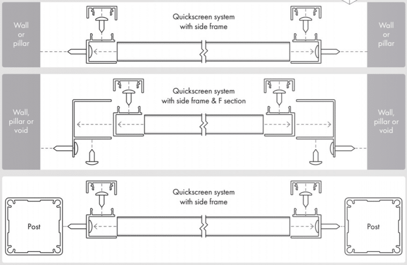 QS - SIDE FRAME - CTS 1000mm - SM - Image 3