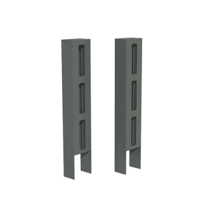 Colorbond Fence Topper - Woodland Grey - 250mm - 3 Rows