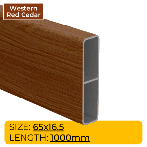 CTS - Alumawood – 65 x 16.5mm – 1000mm – WRC