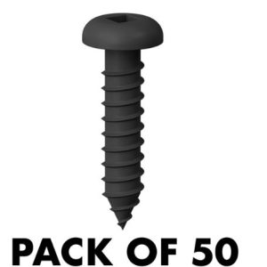 AIRE -12gx25mm- Rail Screw - BLACK- 50PK