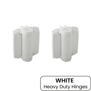 D&D Tru Close - HINGE SET | White