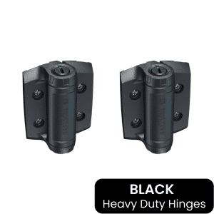 D&D Tru Close - Heavy Duty Hinge Set | Black