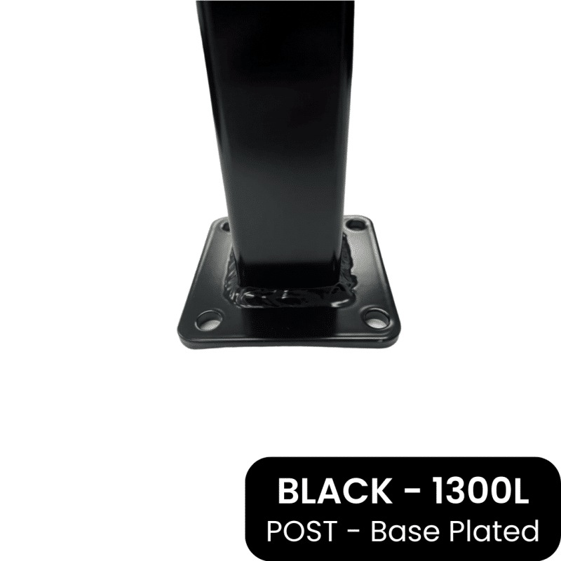 PoolSafe Post Black 1300L - Base Plated