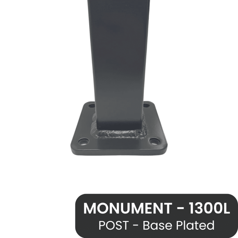 PoolSafe Post Monument 1300mm - Base Plated