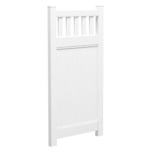 COMBINATION: Gate Panel - Privacy + Topper - 1000W x 1800H