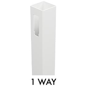 FULL PRIVACY - 1 Way Post