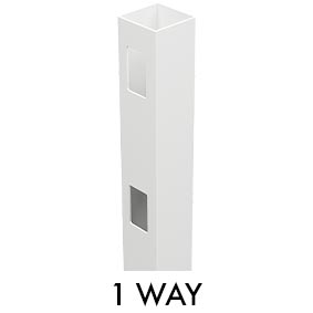 SEMI PRIVACY - 1 Way Post - 1900H