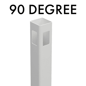 VERTICAL PALING: 90 Degree POST