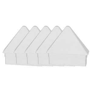 VERTICAL/PALING SEMI PRIVACY - Triangular Toppers - 5 Pack