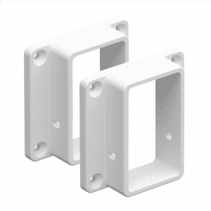 VERTICAL/PALING SEMI PRIVACY - Wall/Post Brackets - 2pk