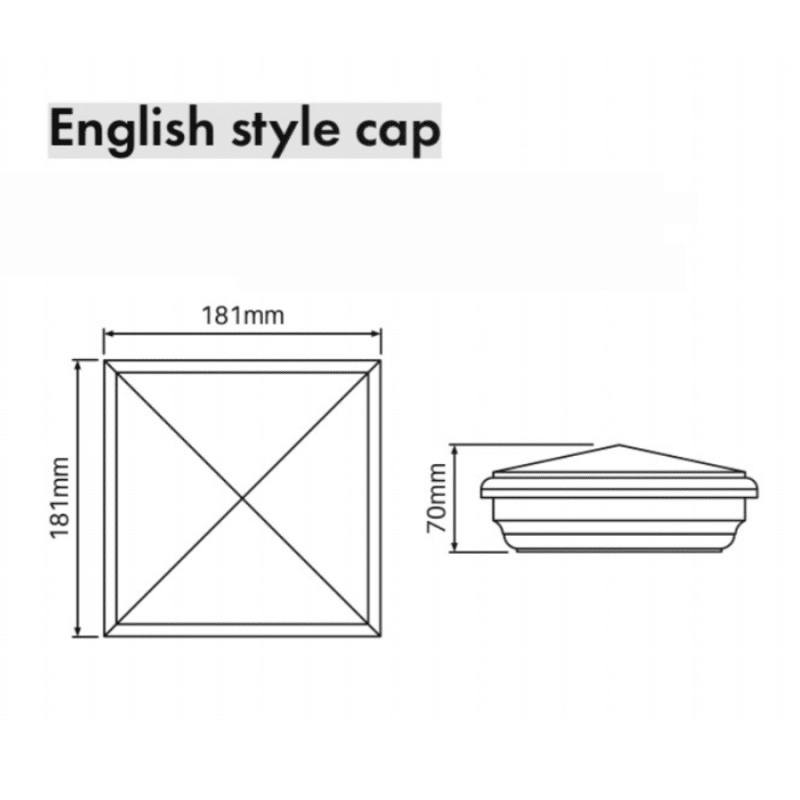 FULL PRIVACY - English Style Post Cap - Image 2