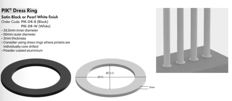 PIK - DRESS RING - White - Image 2